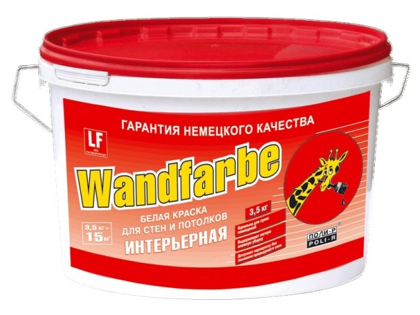 Краска интерьерная Поли-Р Wandfarbe