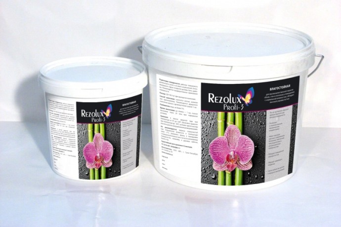 Краска для стен и потолков Rezolux Profi-3