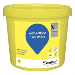 Лак защитный лак для пропитки цементных декоративных полов Вебер Ветонит Weberfloor Top Matt