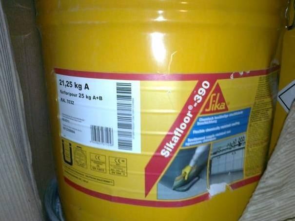 Покрытие эпоксидное электропроводящее Sika Sikafloor-390 AS