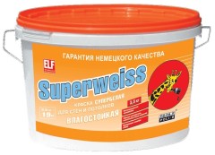 Краска влагостойкая Поли-Р Superweiss