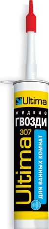 Клей монтажный [жидкие гвозди] Ultima 307 для ванных комнат