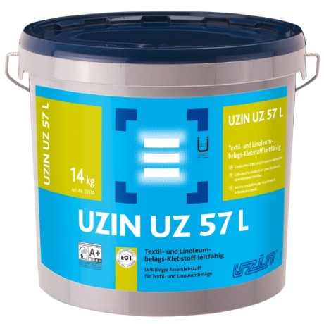 Клей электропроводящий клей для текстильных покрытий и линолеума Uzin UZ 57 L
