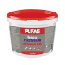 Краска текстурная негорючая для путей эвакуации Pufas КМ0