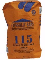 Смесь сухая ремонтная Consolit Bars 115