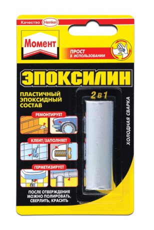 Клей двухкомпонентный Момент Эпоксилин
