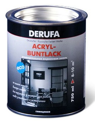 Эмаль Derufa Acryl-buntlack