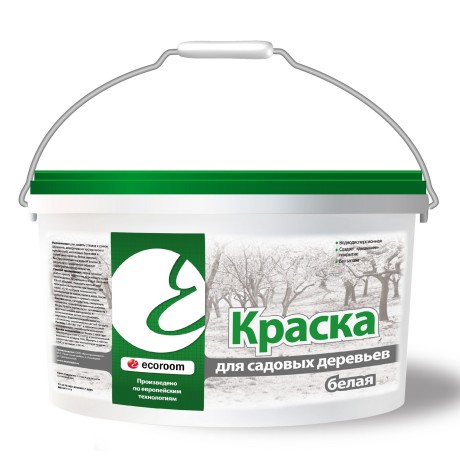 Краска для садовых деревьев Ecoroom