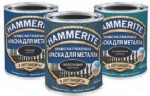 Краска для металла гладкая полуматовая Hammerite