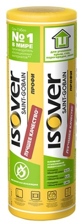 Плита теплоизоляционная Изовер Профи Твин Рулон