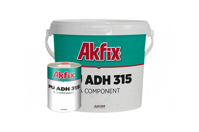 Клей для паркета и резиновой плитки Akfix PU ADH 315