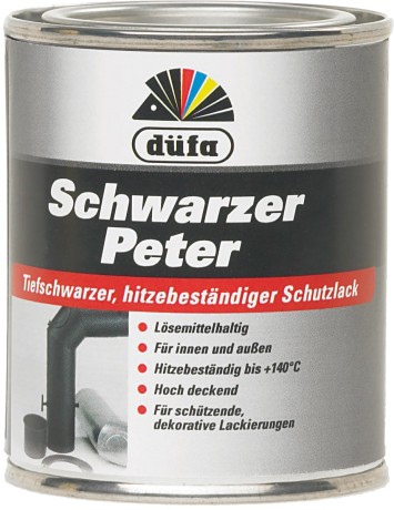 Эмаль термостойкая Dufa Schwarzer Peter