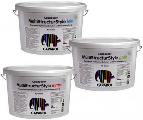 Гидрофобное покрытие Caparol Capadecor MultiStructurStyle