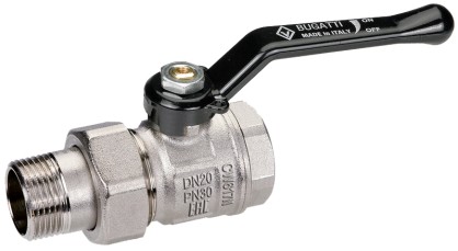 Кран шаровой с полусгоном Bugatti