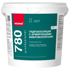 Гидроизоляция с армирующими фиброволокнами Neomid 780