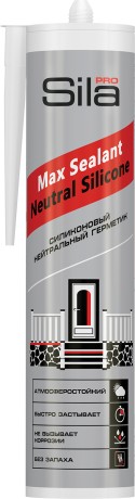 Герметик силиконовый нейтральный Sila PRO Max Sealant Neutral Silicone