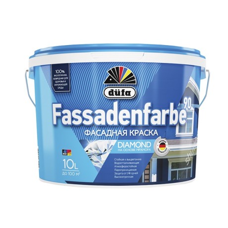 Краска фасадная воднодисперсионная Dufa Fassadenfarbe RD 90