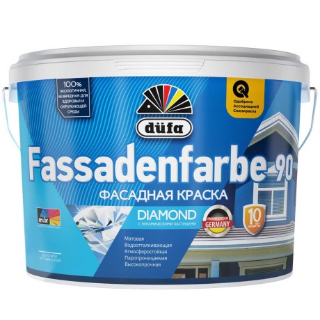 Краска фасадная воднодисперсионная Dufa Fassadenfarbe RD 90