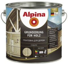 Грунтовка для дерева Alpina
