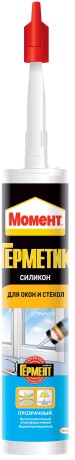 Герметик Момент Силиконовый для окон и стекол