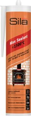 Герметик силикатный для каминов Sila PRO Max Sealant +1500°