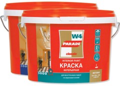 Краска интерьерная на акриловой основе Parade W4 Дом & Офис