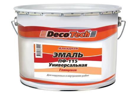 Эмаль ПФ-115 DecoTech