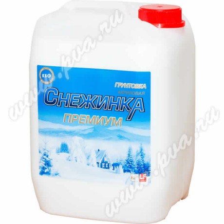 Грунтовка глубокого проникновения БС-99 "Снежинка Премиум"