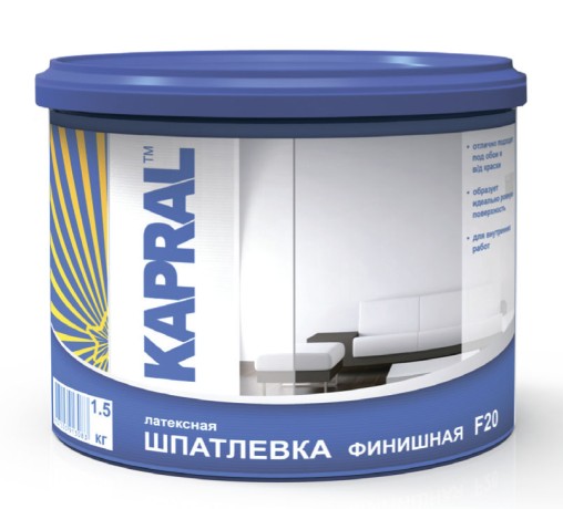 Шпатлевка Kapral интерьерная F20