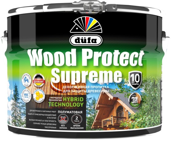 Пропитка для дерева Dufa Wood Protect Supreme