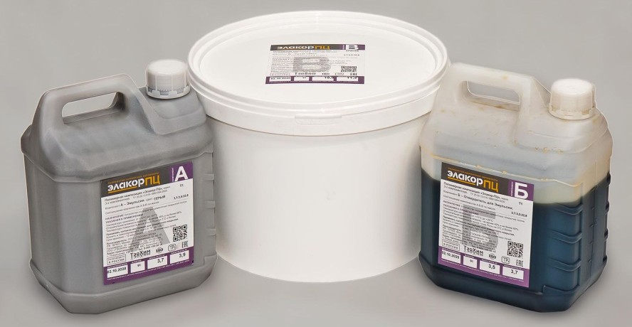 Краска полиуретан-цементная Элакор-ПЦ Т4