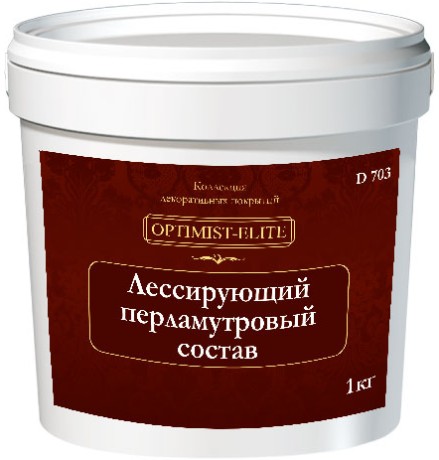 Состав лессирующий Оптимист Элит D703 для колеровки