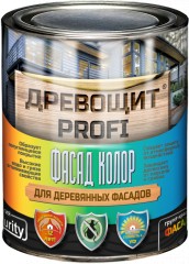 Грунт-краска Красковия Древощит Profi Фасад Колор 2 в 1