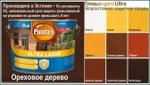 Пропитка декоративная для защиты древесины Омнитекс