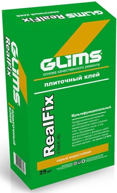Клей для плитки GLIMS RealFix