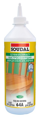 Клей для дерева быстросохнущий Soudal 64A