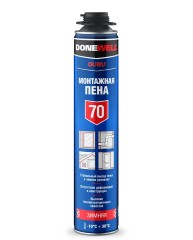 Пена монтажная профессиональная зимняя Donewell 70