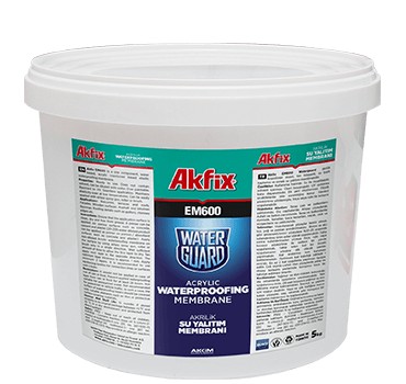 Мембрана акриловая гидроизоляционная Akfix EM600 Waterguard