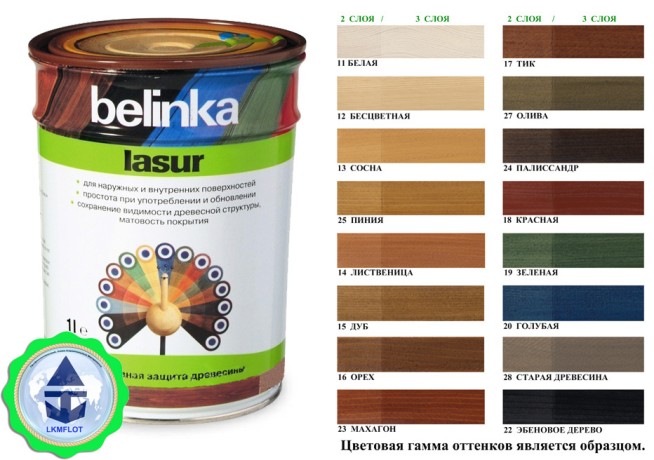 Пропитка Белинка Lasur