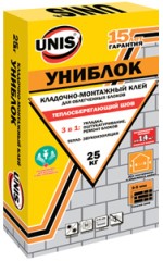 Клей кладочно-монтажный Юнис Униблок