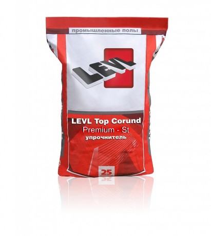 Смесь для упрочнения бетонных полов LEVL Top Corund Premium «ST»
