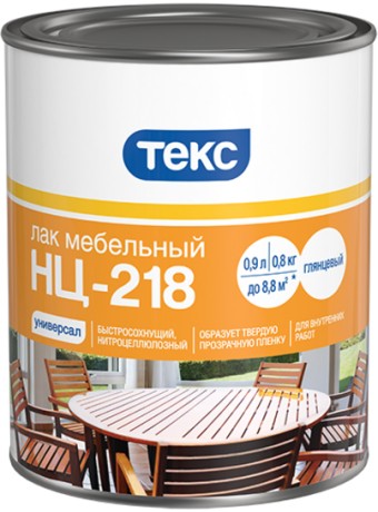 Лак мебельный НЦ-218 Текс