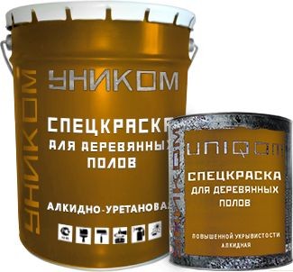 Краска для деревянного пола ЛКМ Торг Уником