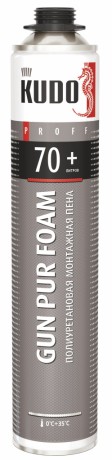 Пена монтажная профессиональная Kudo Proff 70+