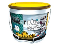 Клей для напольных покрытий Святозар 80 Бульдог