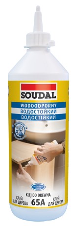 Клей водостойкий для дерева Soudal 65A