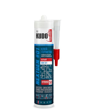 Клей-герметик конструкционный на основе гибридных полимеров Kudo Nextgen