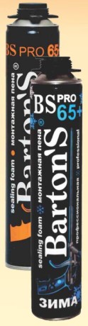 Пена монтажная Bartons BS PRO 65+