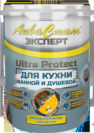 Краска для стен и потолков Красковия АкваСтиль Эксперт Ultra Protect Кухни-Ванные