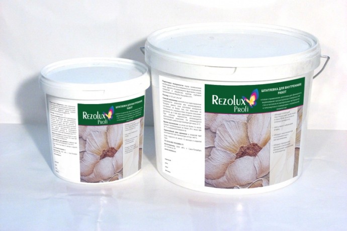 Шпаклевка для внутренних работ Rezolux Profi